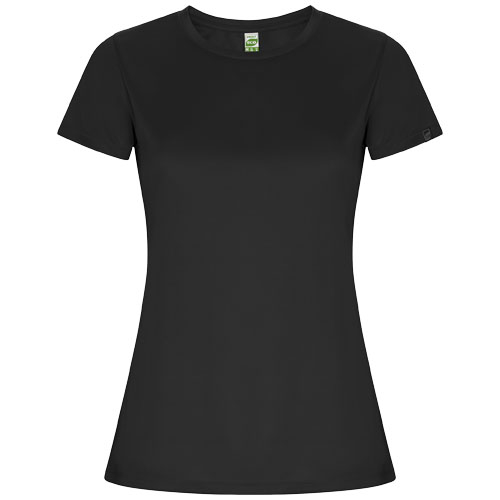 T-shirt sport publicitaire 135g manches courtes femme Imola Roly Plomb foncé